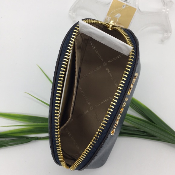 Jet Set Travel MD Travel Pouch Leather Navy - Picture 7 of 8